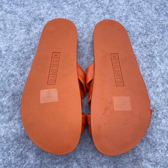 Anthropologie Silent D Helena Sandals in Terra Cotta NEW - Picture 2 of 2